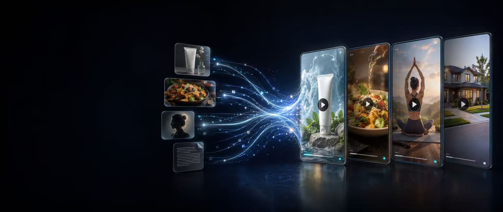 从素材到成片,AI 一键生成广告视频
